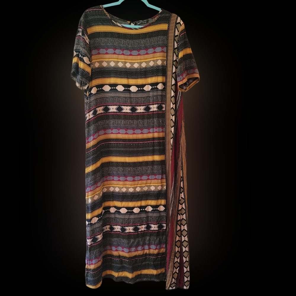 Tribal print dress